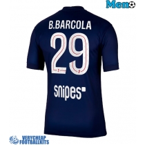 Paris Saint-Germain Bradley Barcola #29 Replica Home Shirt 2025-26 Short Sleeve
